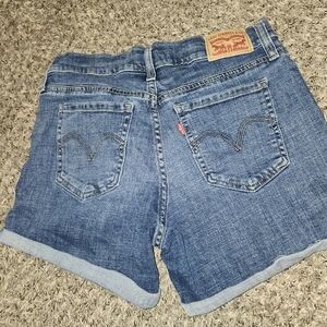 Levi's Classic Blue Jean Shorts